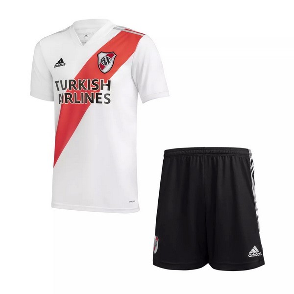 Camiseta River Plate 1ª Niños 2020-2021 Blanco